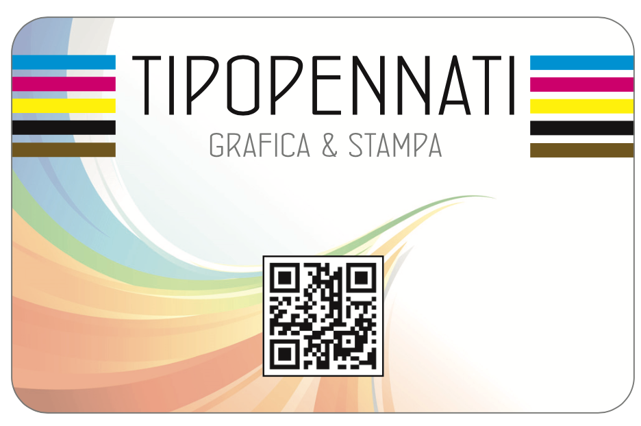 Card in PVC purissimo
